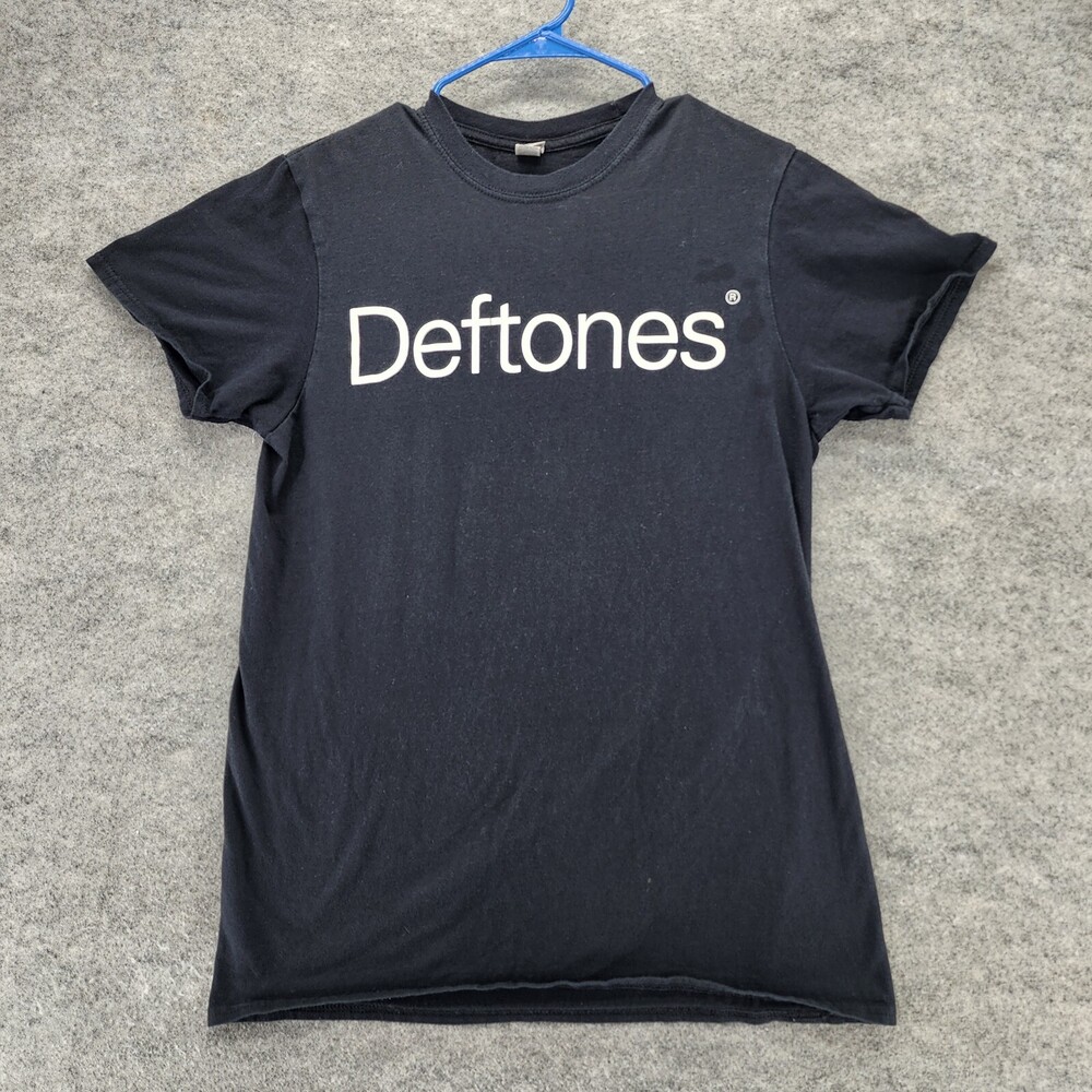 Deftones Shirt Womens Medium Short Sleeve Black Gildan